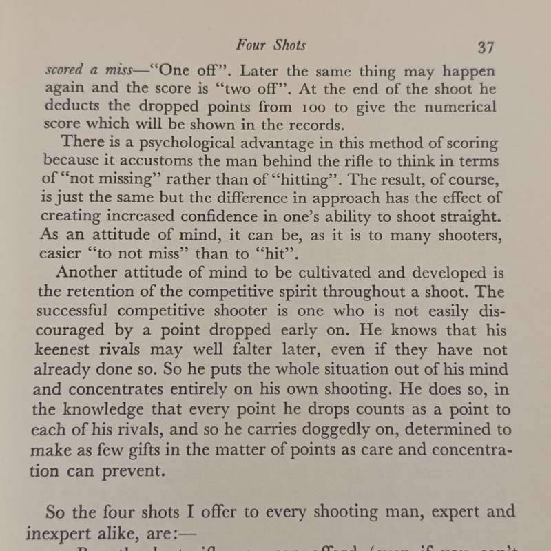 Small Bore Target Shooting by WH Fuller 1963 First Edition