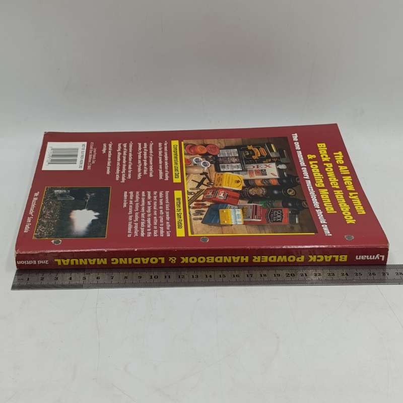 Lyman Black Powder Handbook & Loading manual - Sam Fadala 2001 edition