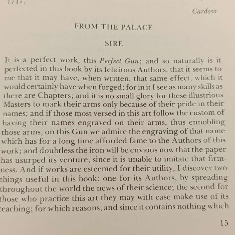 The Perfect Gun - Daehnhardt & Neal - 1974 reprint of the 1718 issue