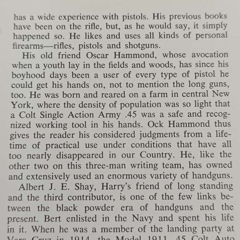 Pistols - a modern encyclopedia 1961 Issue