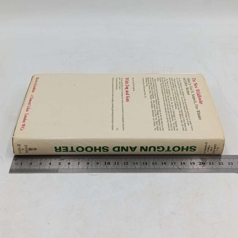 Shotgun and shooter - Carlisle & Stanbury 1970 first edition
