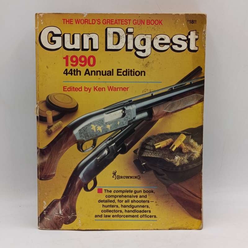 1990 Gun Digest Ken Warner - some damage