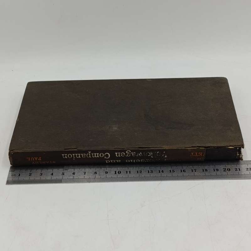 The Porsche and Volkswagen Companion - Kenneth Ullyett 1962 First Edition