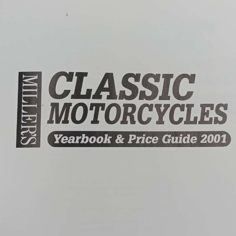 Miller's price guide 2001 - Classic Motorcycles