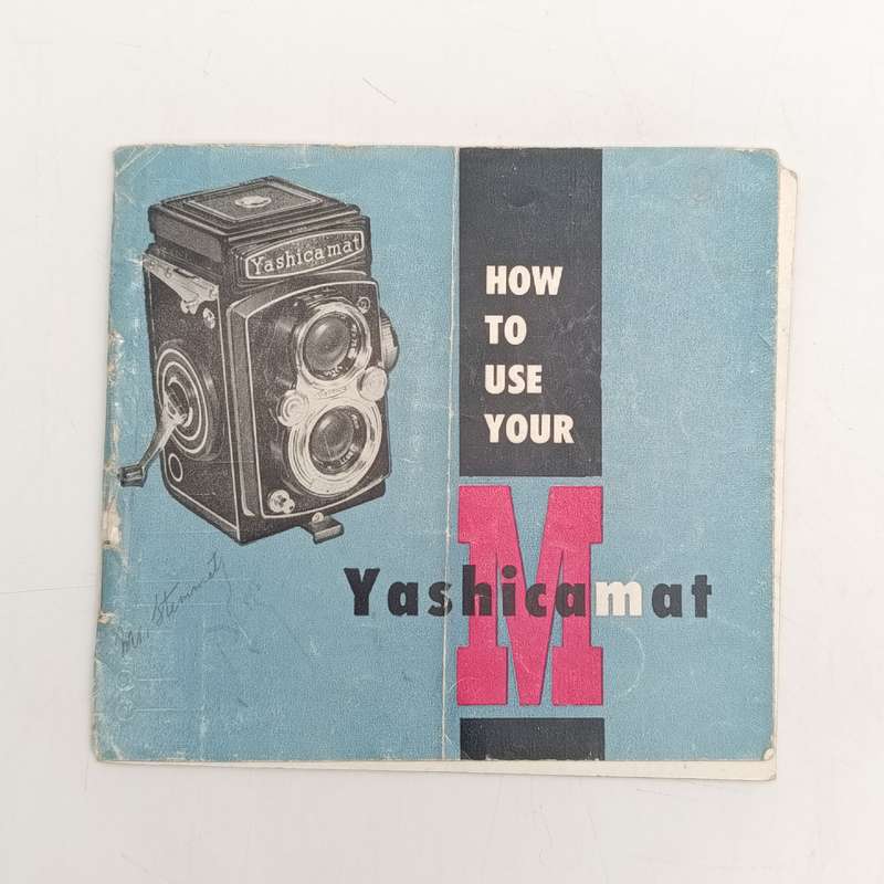 How to use your Yashicamat M booklet