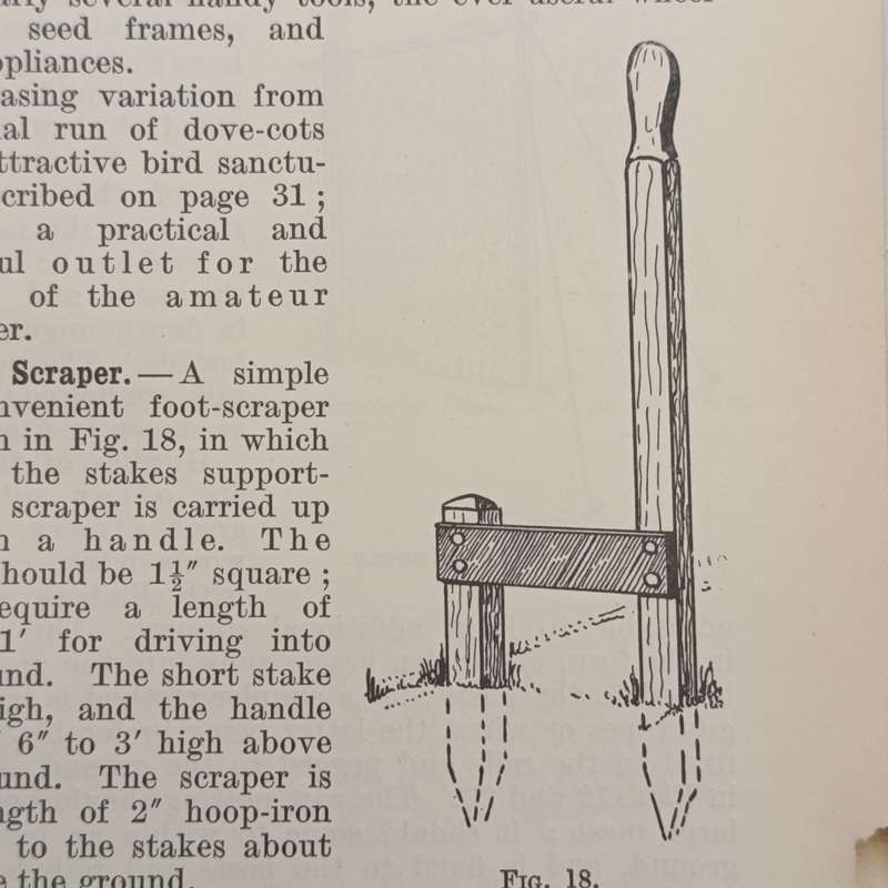 Amateur Mechanics handbook - Simple outdoor carpentry 1931 first edition
