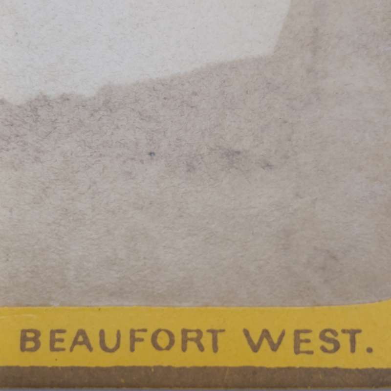 Late 1800's photo of Mother and 3 children - Taken by HE Fripp of Beaufort West, South Arica