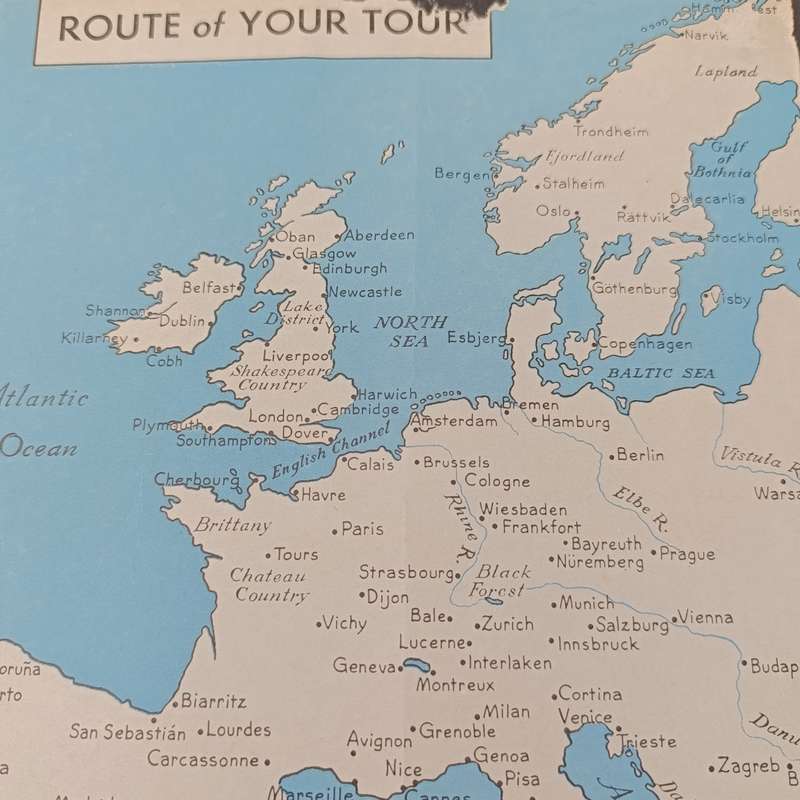 1960 Maats op ver paaie album van Europese toer
