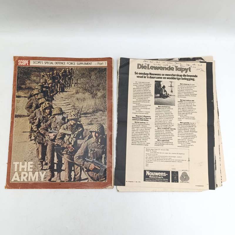 Scope's Special Defence Force supplement Part 1 booklet