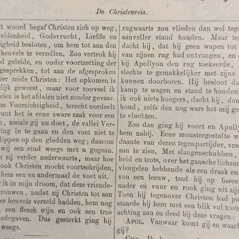 De Christen en Christennereis naar de Euwigheid door Johannes Bunyan