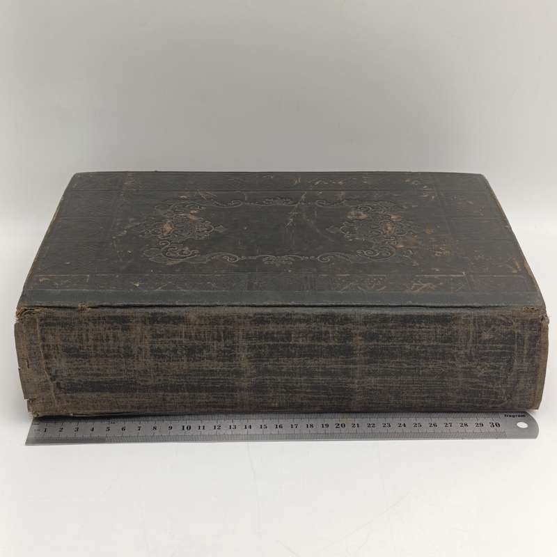 Antique German Bible - Old and New Testament by Martin Luther - circa 1800's