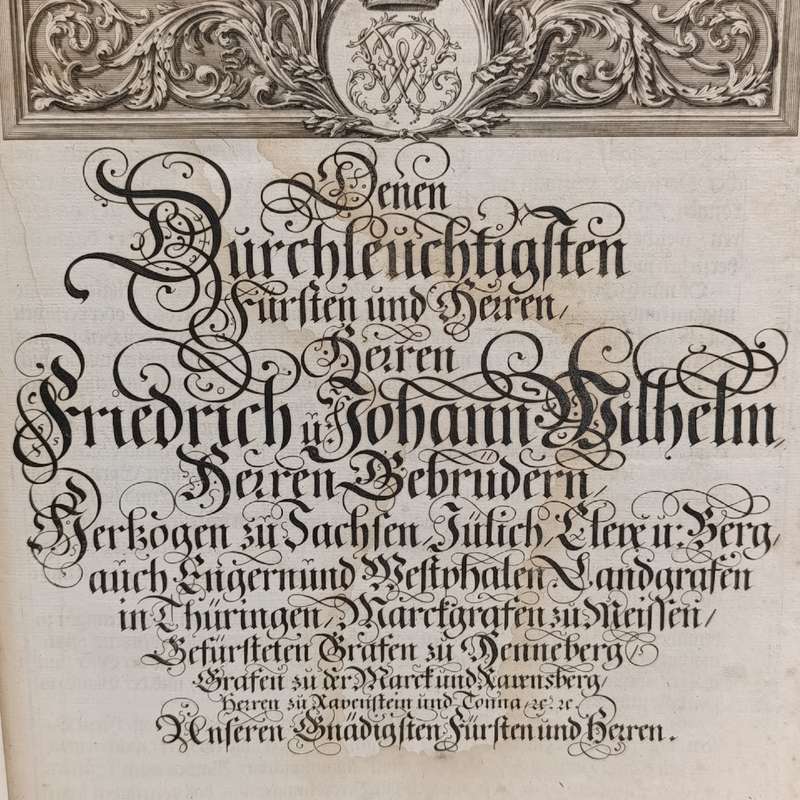 Antique German 1692 Bible - The Whole German scripture translated by Martin Luther