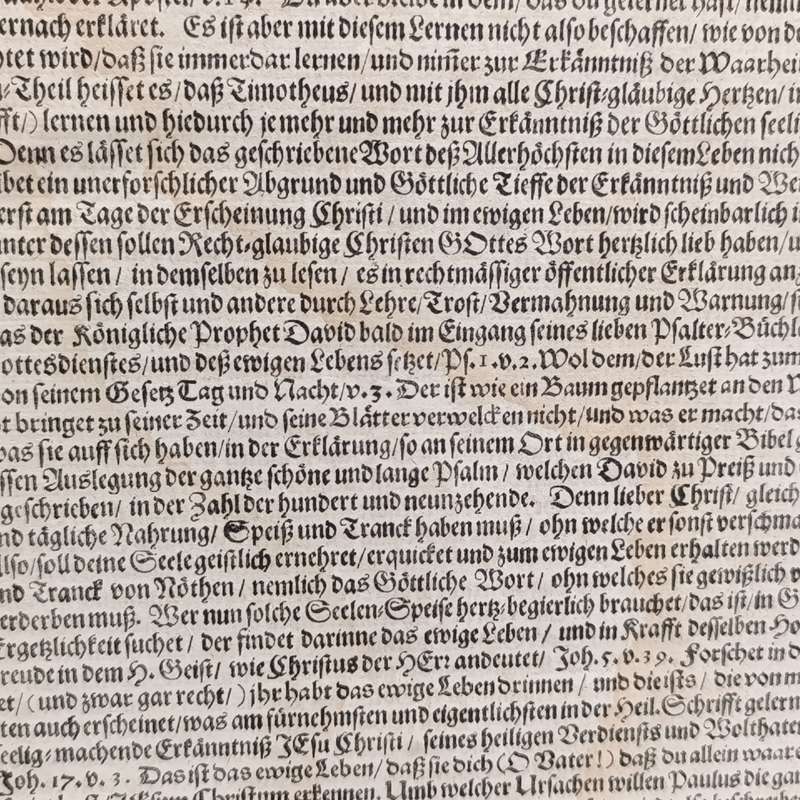Antique German 1692 Bible - The Whole German scripture translated by Martin Luther