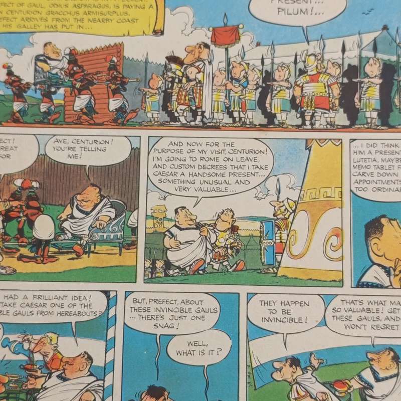 Asterix The Gladiator graphic novel