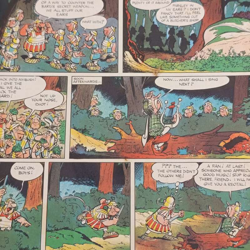 Asterix The Gladiator graphic novel