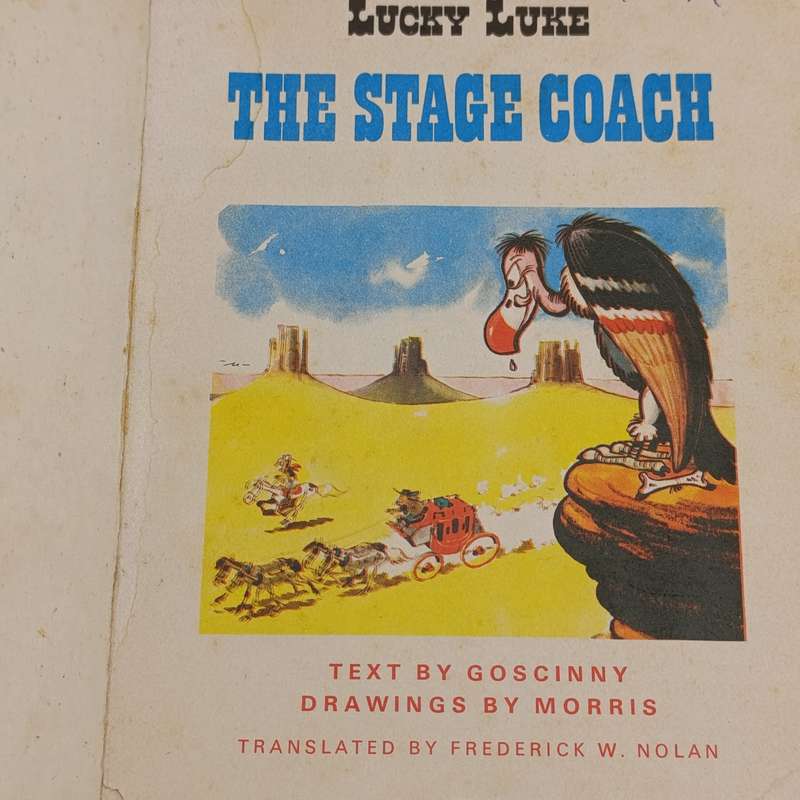 Lucky Luke The Stage Coach graphic novel