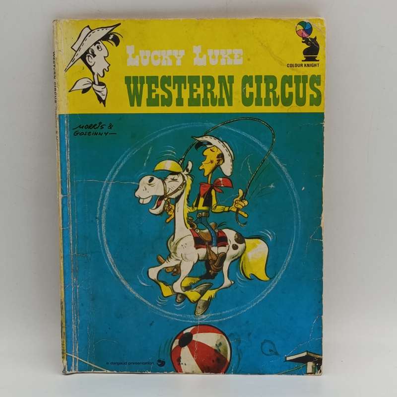 Lucky Luke Western Circus graphic novel