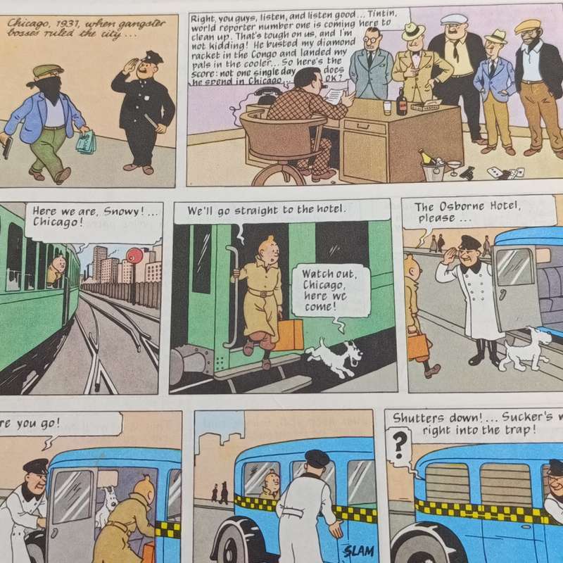 The Adventures of TinTin in America