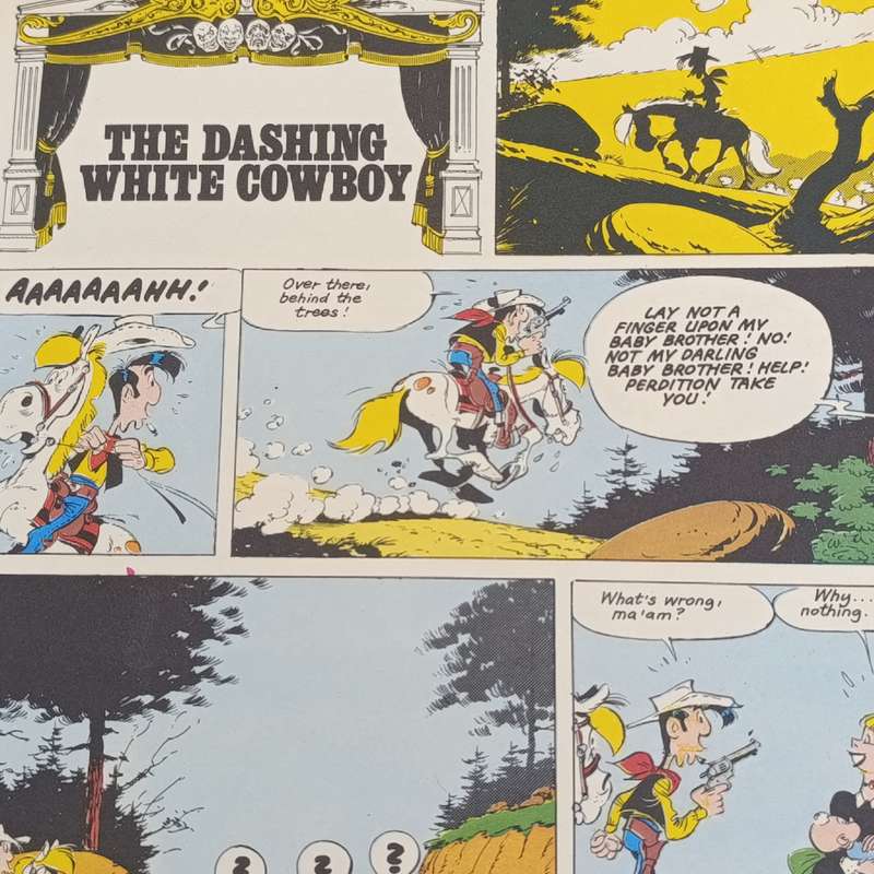 Lucky Luke The Dashing White Cowboy by Morris and Goscinny