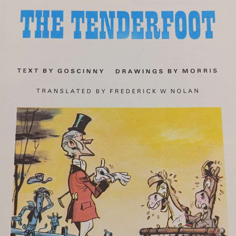 Lucky Luke The Tenderfoot by Morris and Goscinny