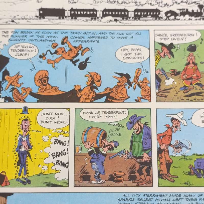 Lucky Luke The Tenderfoot by Morris and Goscinny