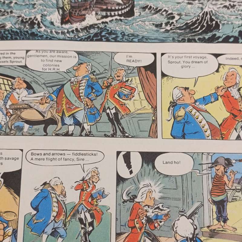 Ompa-Pa and brother two Scalp comic book by Goscinny and Ulderzo