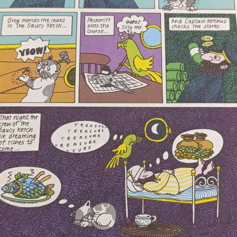 The astonishing adventures of Captain Ketchup - Neptune's Treasure by Simon Stern