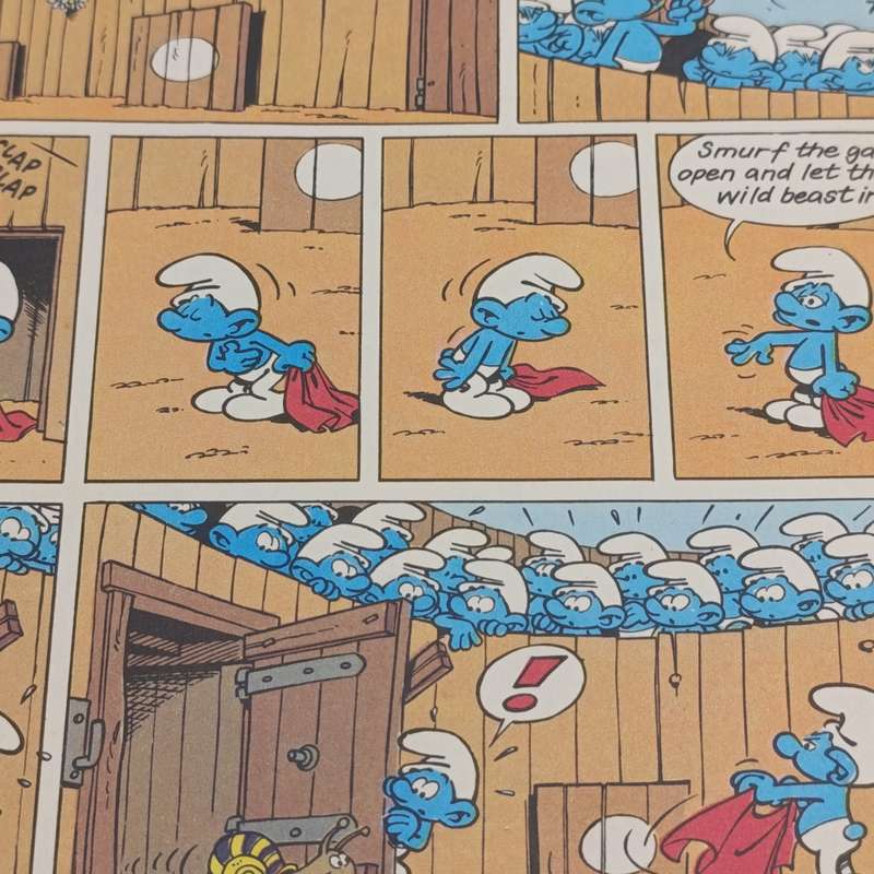 Smurfs in The Smurfic games