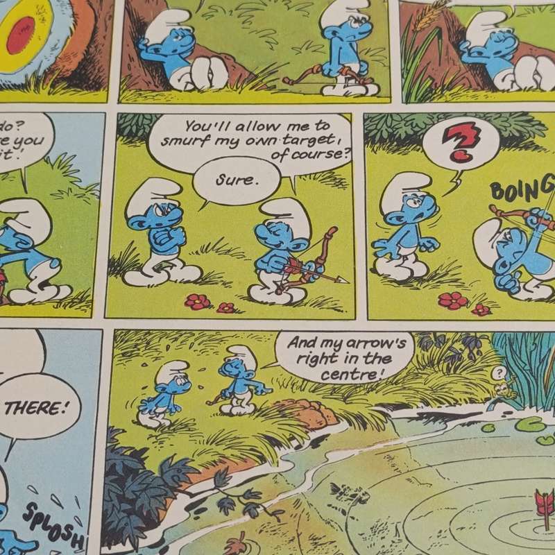 Smurfs in The Smurfic games