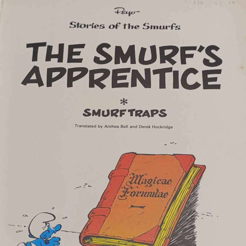 The Smurf's Apprentice by Peyo
