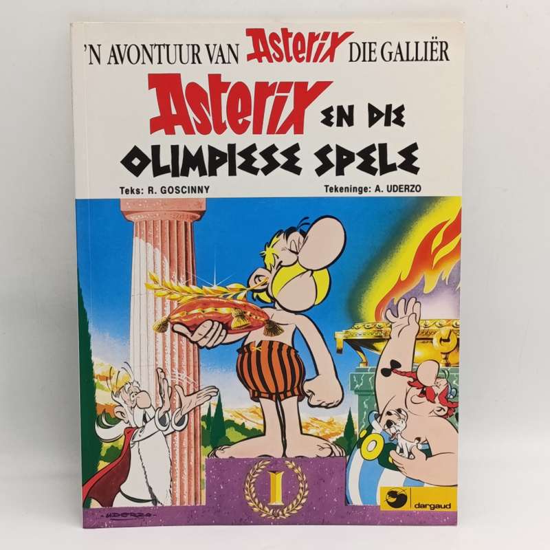Asterix en die Olimpiese Spele - Afrikaans issue