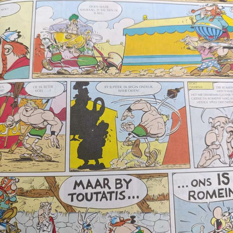 Asterix en die Olimpiese Spele - Afrikaans issue
