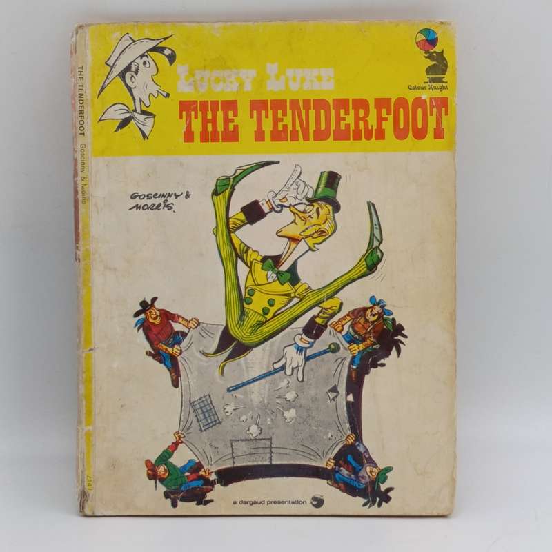 Lucky Luke and the Tenderfoot graphic novel