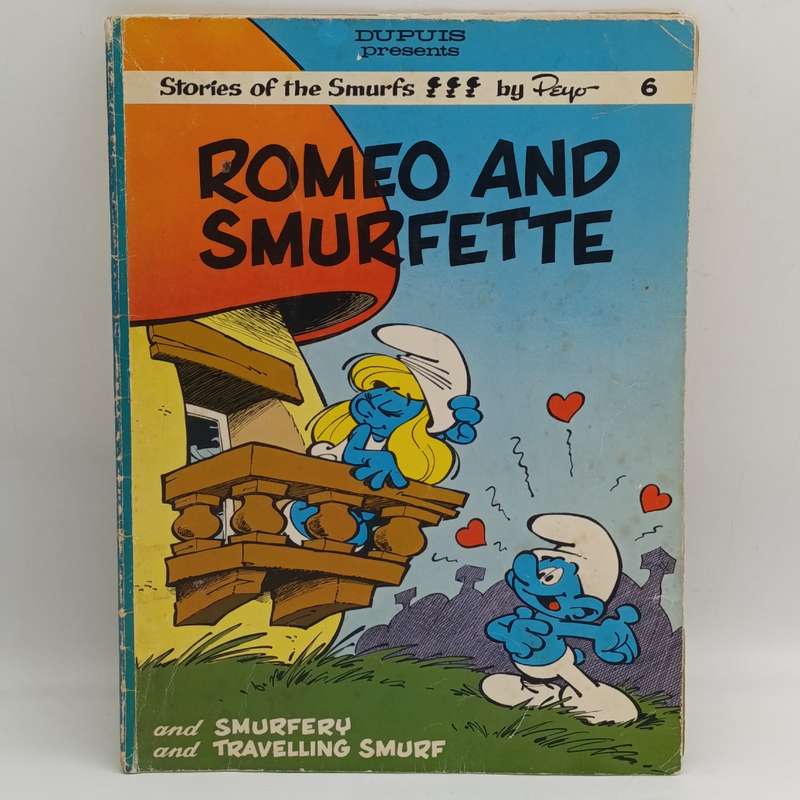 Smurfs - Romeo and Smurfette by Peyo