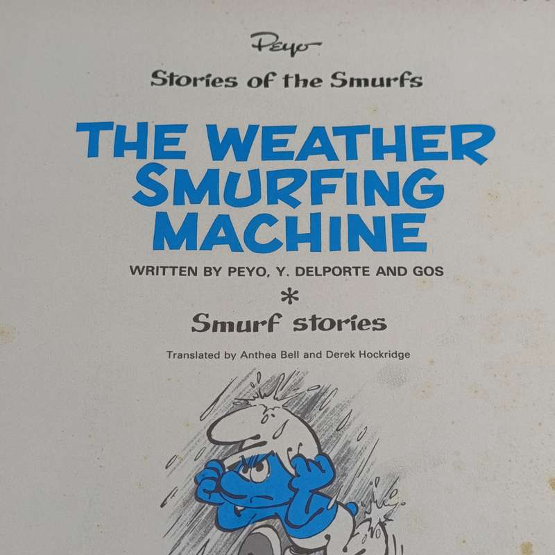 Smurfs - The Weather Smurfing machine by Peyo