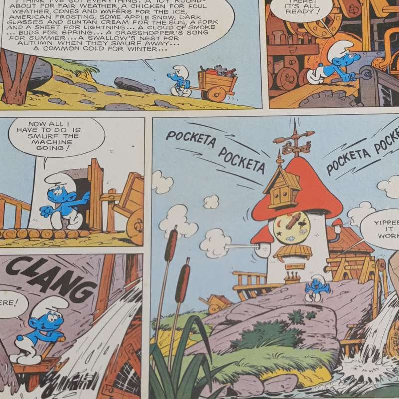 Smurfs - The Weather Smurfing machine by Peyo