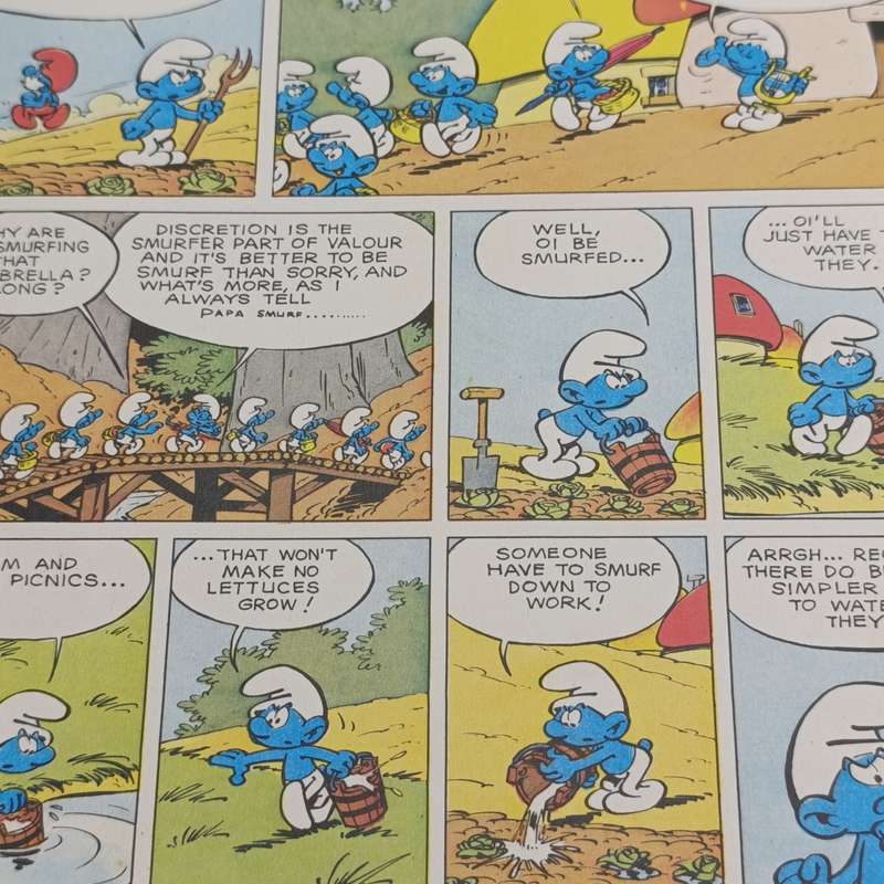 Smurfs - The Weather Smurfing machine by Peyo