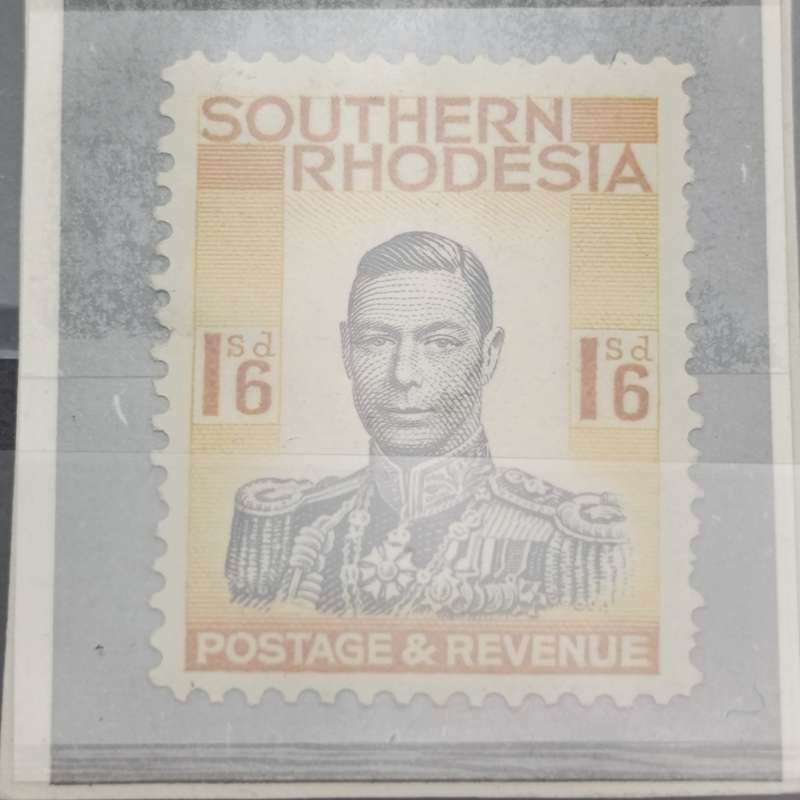 Southern Rhodesia set of 13 George 6 stamps mint - 1937 issue