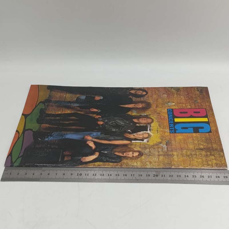 Brochure for the Big Concert Foreigner show in South Africa - signed by all band members