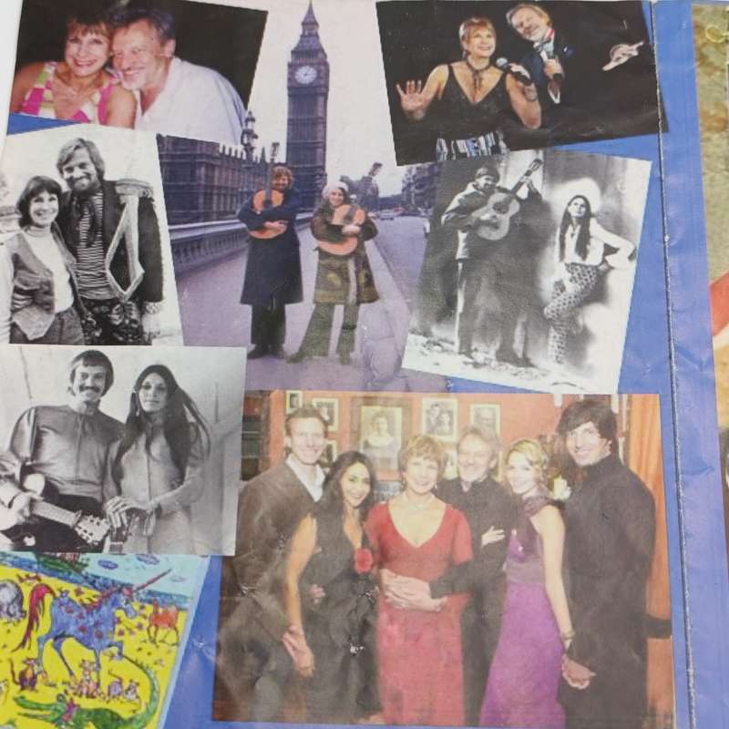 Des & Dawn Lindberg brochure for the Cat-Caberet & Theatre in Johannesburg