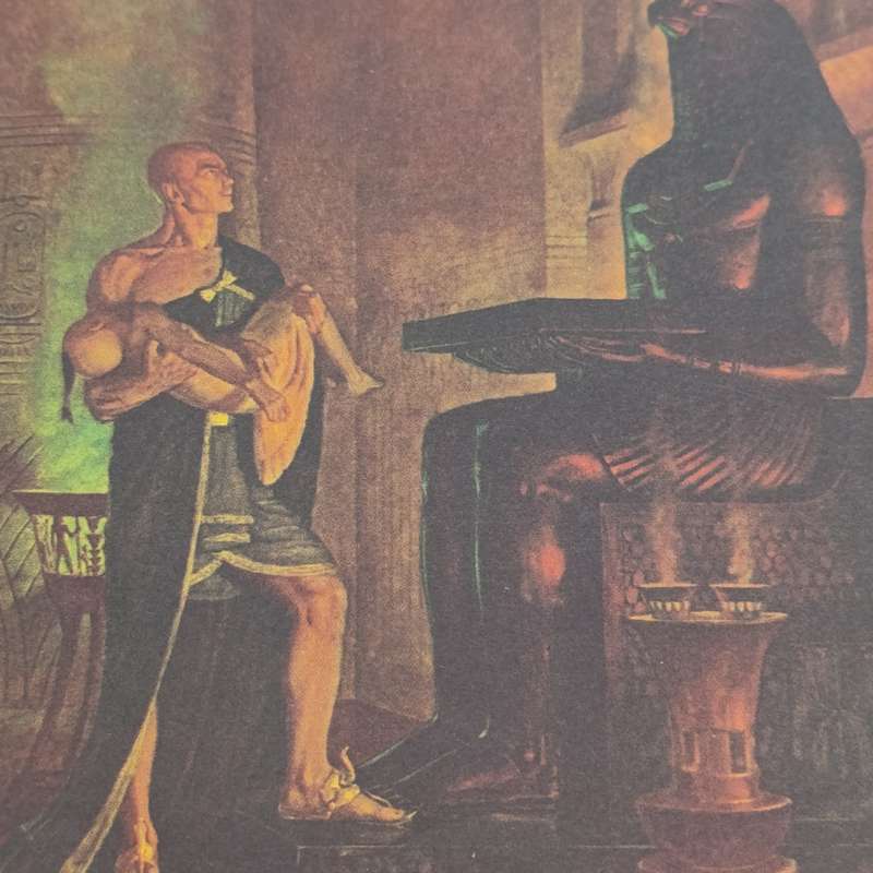 Original Brochure for the film - The Ten Commandments - Charlton Heston