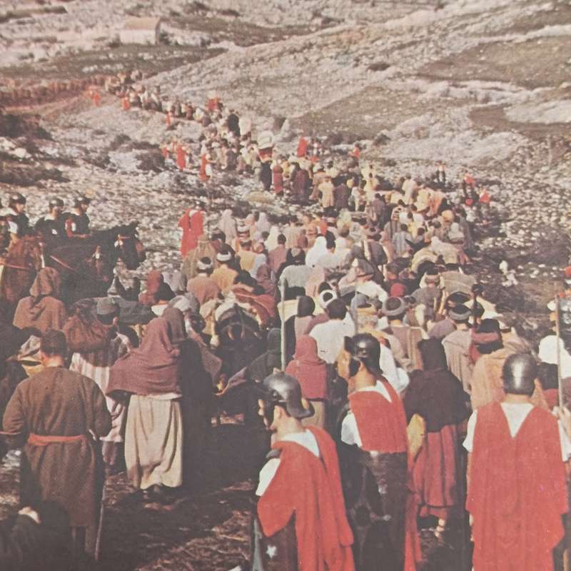 The story of the making of Ben Hur 1959 brachure