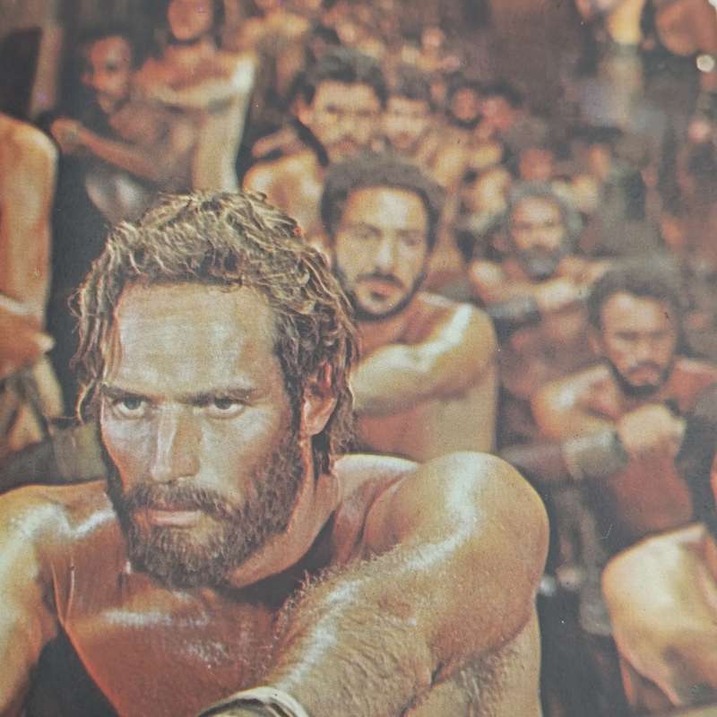The story of the making of Ben Hur 1959 brachure
