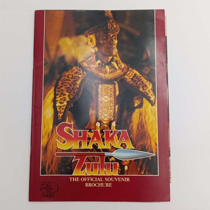 Original Souvenir Brochure for the film Shaka Zulu - with a few Newspaper cuttings about Henry Cele
