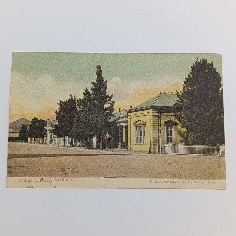 1907 Early Afrikaans Cape Colony postcard from Cradock station through Laingsburg to Ladismith