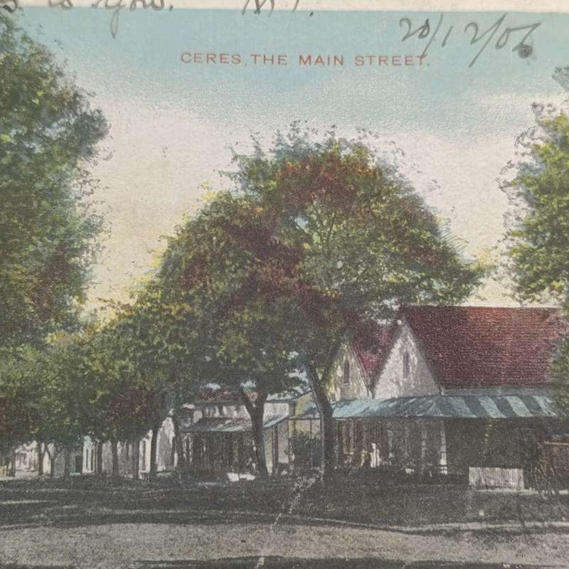 1906 Postcard Poste Restante from Port Elizabeth, Cape Colony to Bloemfontein, Free State