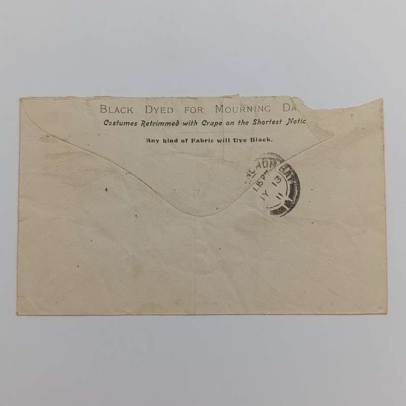 Letter set in Nannucci Stationary from Cape Town to sea Point in 1911