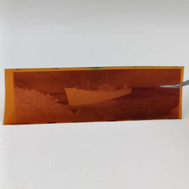 Lot of 4 Negatives of the wreck of the Antipolis - Cape Town 1977