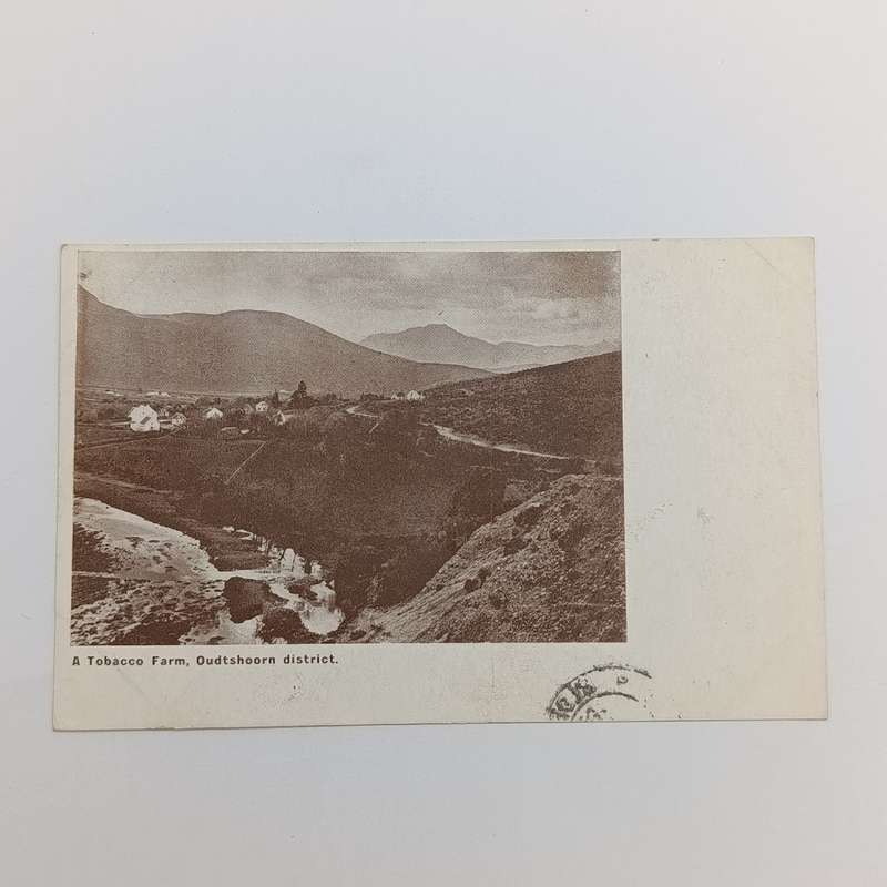 1906 Postcard from Calitzdorp, Cape Colony through Laingsburg and Bloemfontein to Dewetsdorp