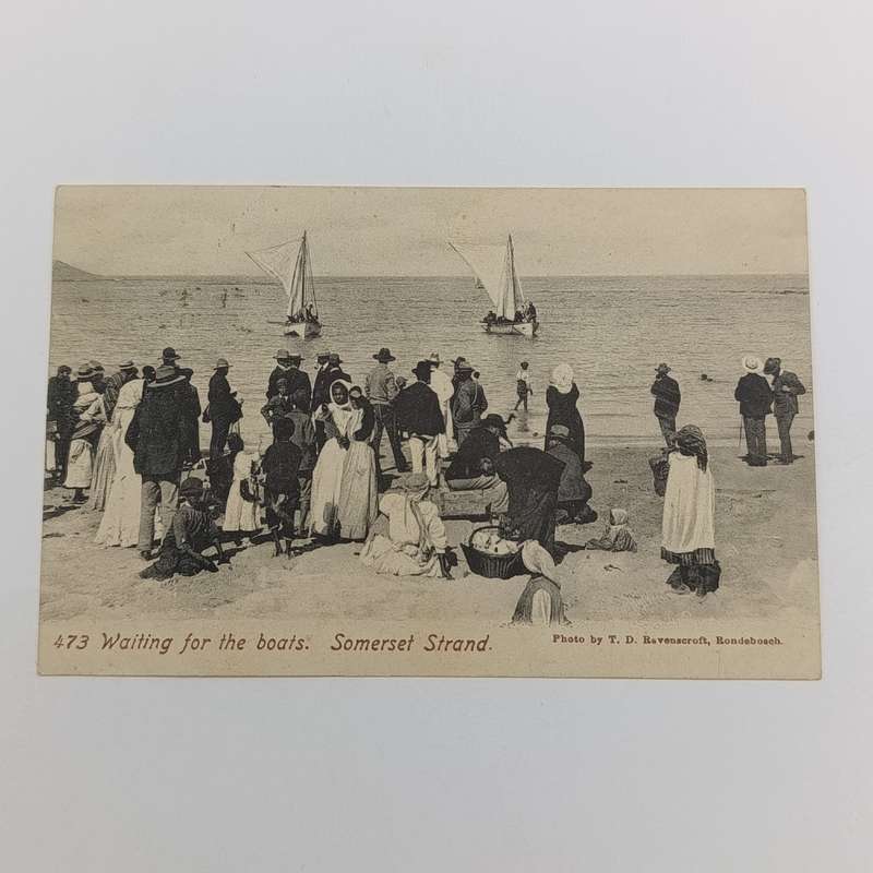 1906 Postcard from Somerset Strand through Lynedoch to Eerste Rivier station